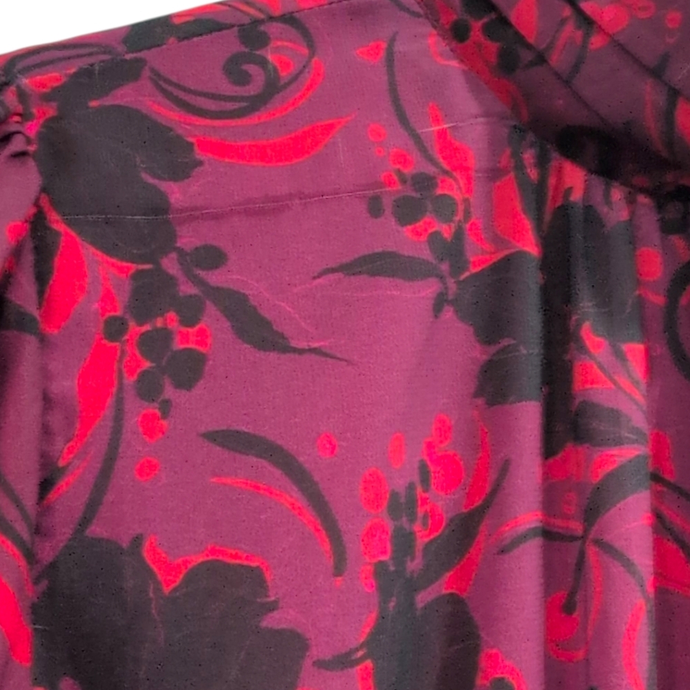 LDT Brooke Elegant Floral Long Sleeve Dress 2 - Picture 9 of 11